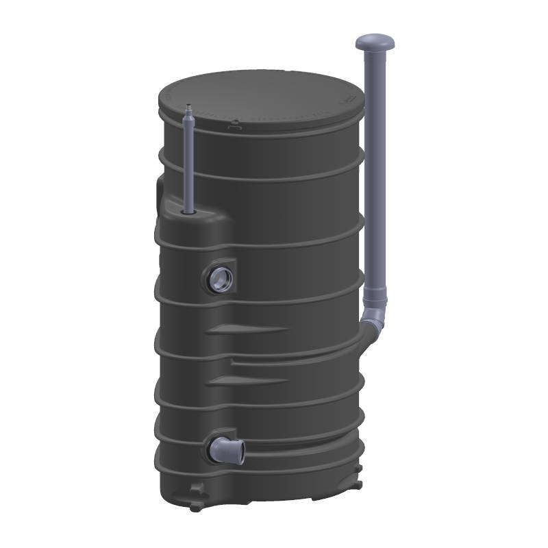 Elektrivaba biopuhasti moodul septiku või mahuti järele paigaldamiseks – Biorock Ecorock 1000- kuni 6-le inimesele - Image 3